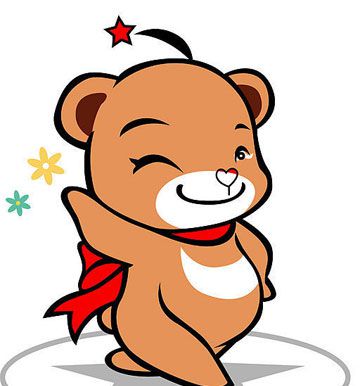 小熊去散步