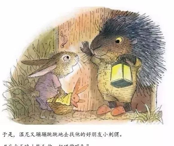 小兔温尼想换个地方睡觉