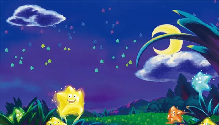 躲在草丛里的星星