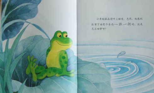 小青蛙与小鲤鱼