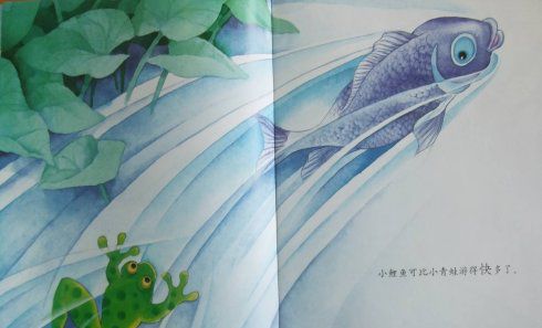 小青蛙与小鲤鱼