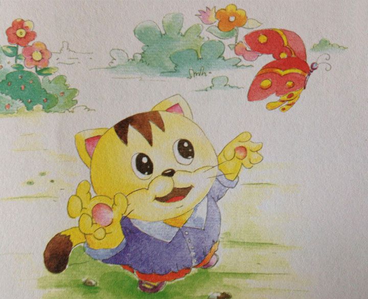 小猫钓鱼（短）