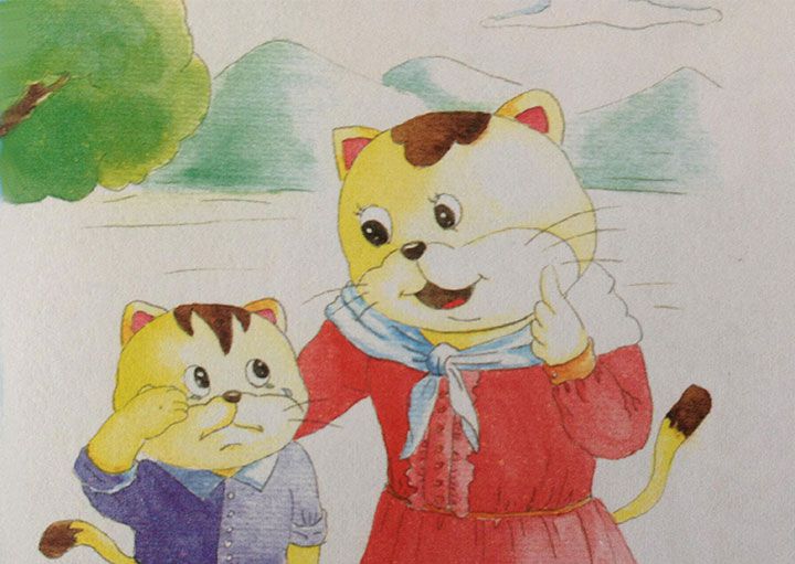 小猫钓鱼（短）