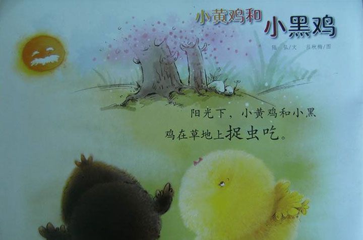 小黄鸡和小黑鸡