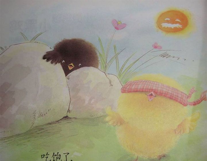小黄鸡和小黑鸡