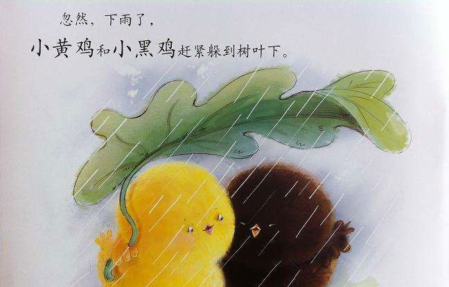 小黄鸡和小黑鸡