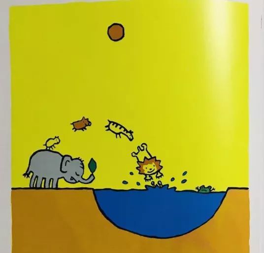大象戏水