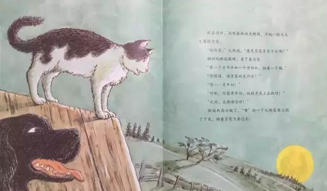 去月亮上取牛奶的猫