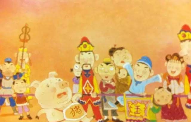十二生肖的故事（动物渡河比赛）