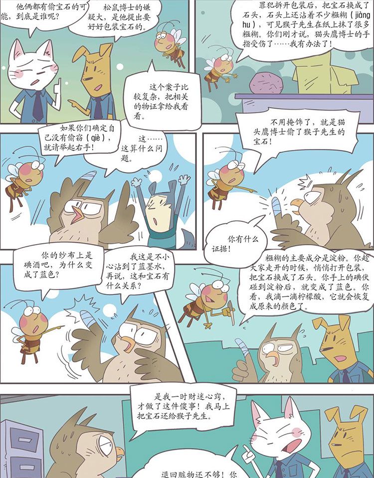 蓝色的手指