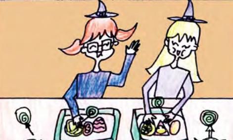 魔法学校的一天