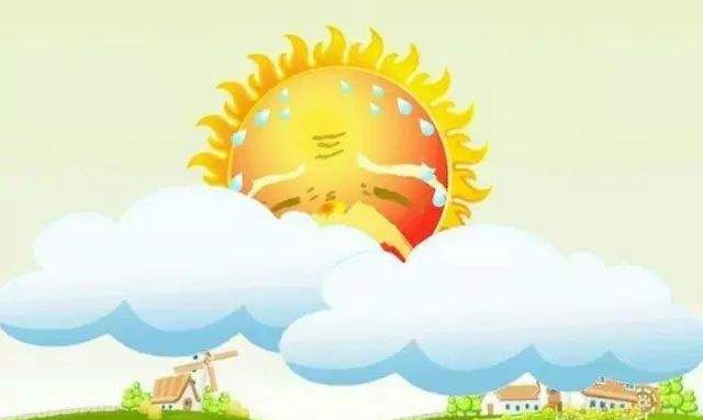 太阳先生感冒了